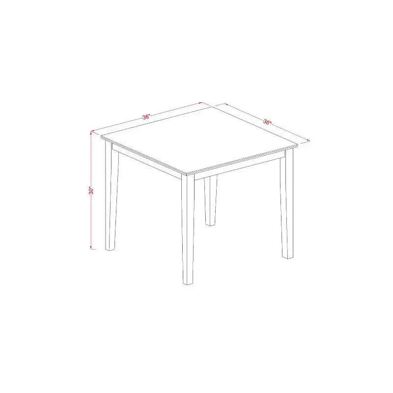 Modern Wood Kitchen Table