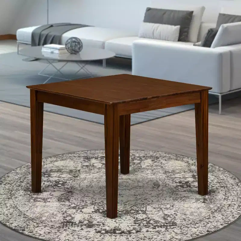 Modern Wood Kitchen Table