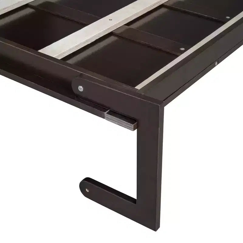 Queen Size Murphy Bed Wall Bed, Folds into Cabinet with Cushion, Easy-to-Use