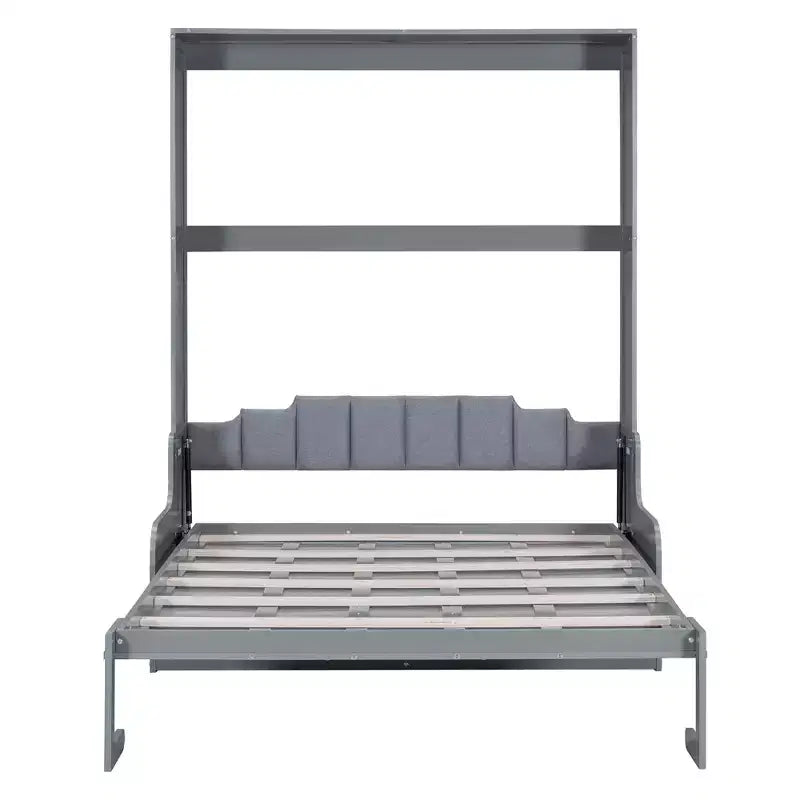 Queen Size Murphy Bed Wall Bed, Folds into Cabinet with Cushion, Easy-to-Use