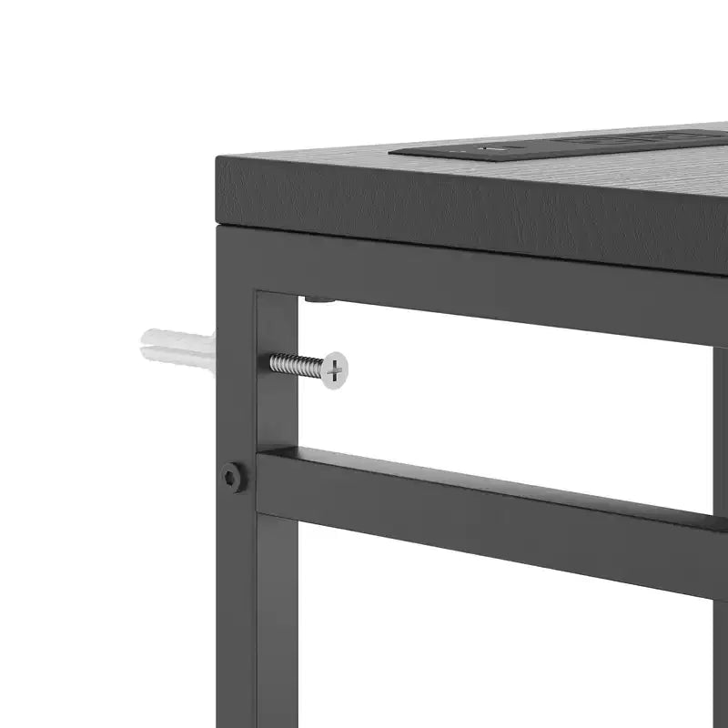 Farmhouse 9 Drawer Dresser with Charging Station for Bedroom, Closet, Living Room