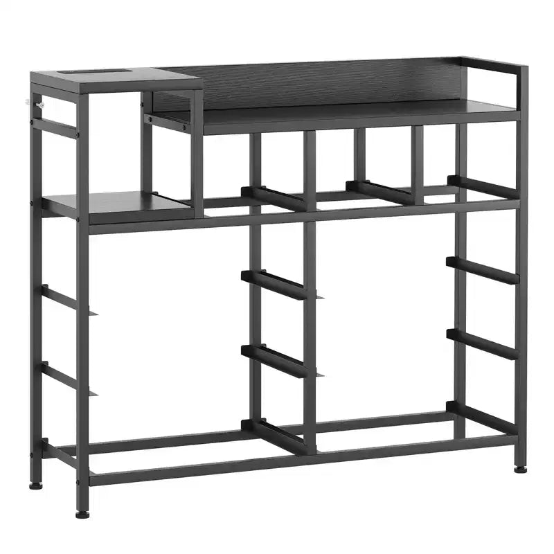 Farmhouse 9 Drawer Dresser with Charging Station for Bedroom, Closet, Living Room