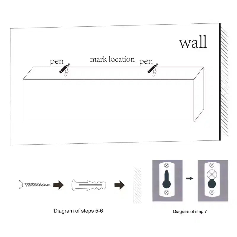 Floating Wall Shelves with Invisible Brackets, Wood Storage for Bathroom, Bedroom, Living Room, Kitchen