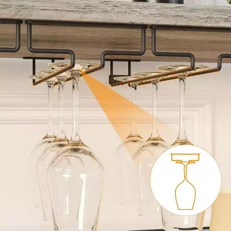 Coffee Wine Bar Rack Cabinet with Removable Wine Rack, Glass Holder, Drawer & Mesh Door  Sideboard and Buffet Storage for Dining Room, Kitchen