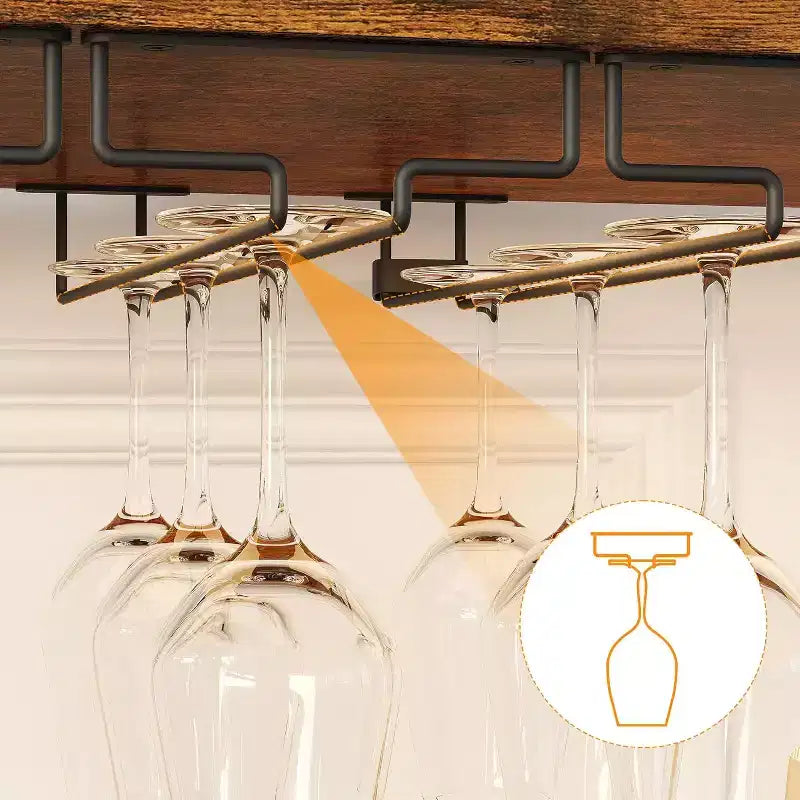 Coffee Wine Bar Rack Cabinet with Removable Wine Rack, Glass Holder, Drawer & Mesh Door  Sideboard and Buffet Storage for Dining Room, Kitchen