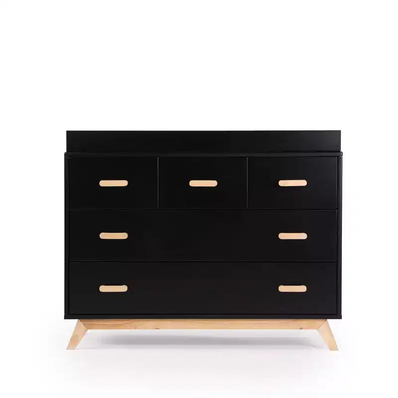 5-Drawer Nursery Dresser, Black