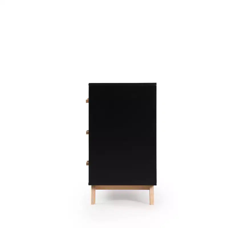 5-Drawer Nursery Dresser, Black