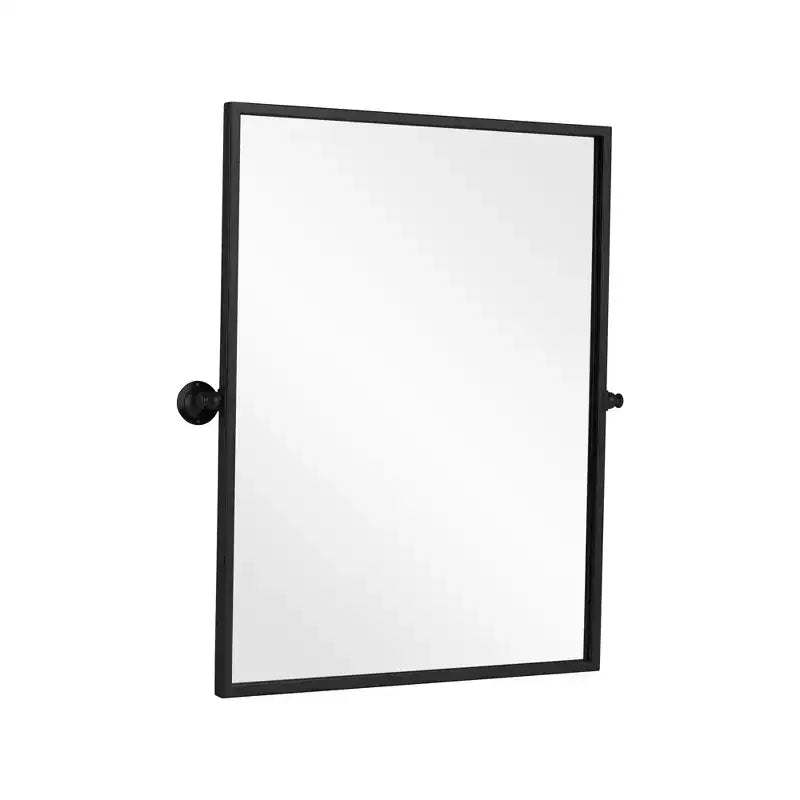 Metal Frame Pivot Bathroom Vanity Mirror