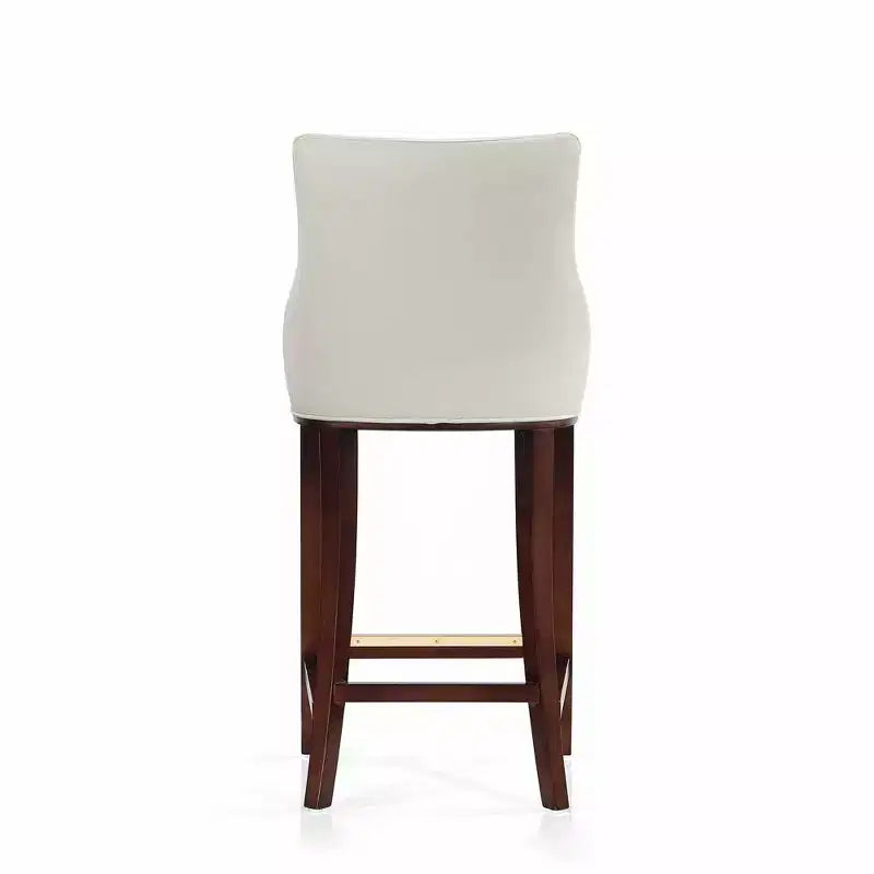Manhattan Comfort Set of 3 Shubert Modern Leatherette Upholstered Barstools
