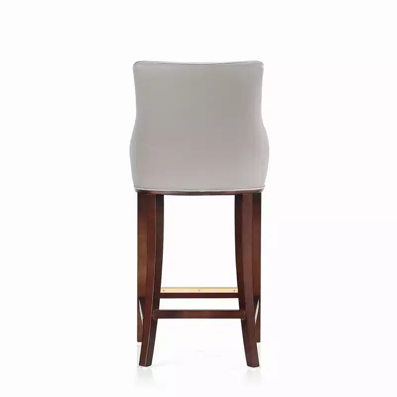 Manhattan Comfort Set of 3 Shubert Modern Leatherette Upholstered Barstools