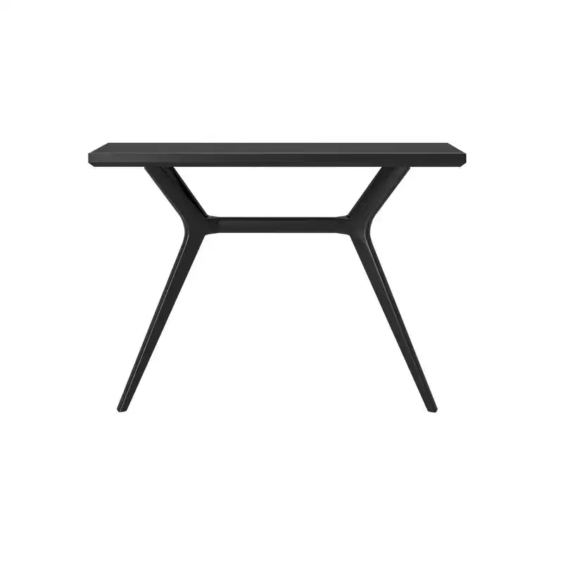46-Inch Solid Wood Scandinavian Console Table, Narrow Entryway Table for Hallway, Living Room